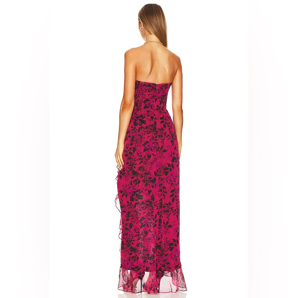 Amanda Uprichard Eden Gown in Fawn - Picture 3 of 9